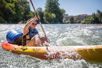 Base Nautique Dax - Activités sur l'eau en kayak, stand up paddle et Canoë | 2X Aventures kayak, Sorde-l'Abbaye, Peyrehorade Food truck